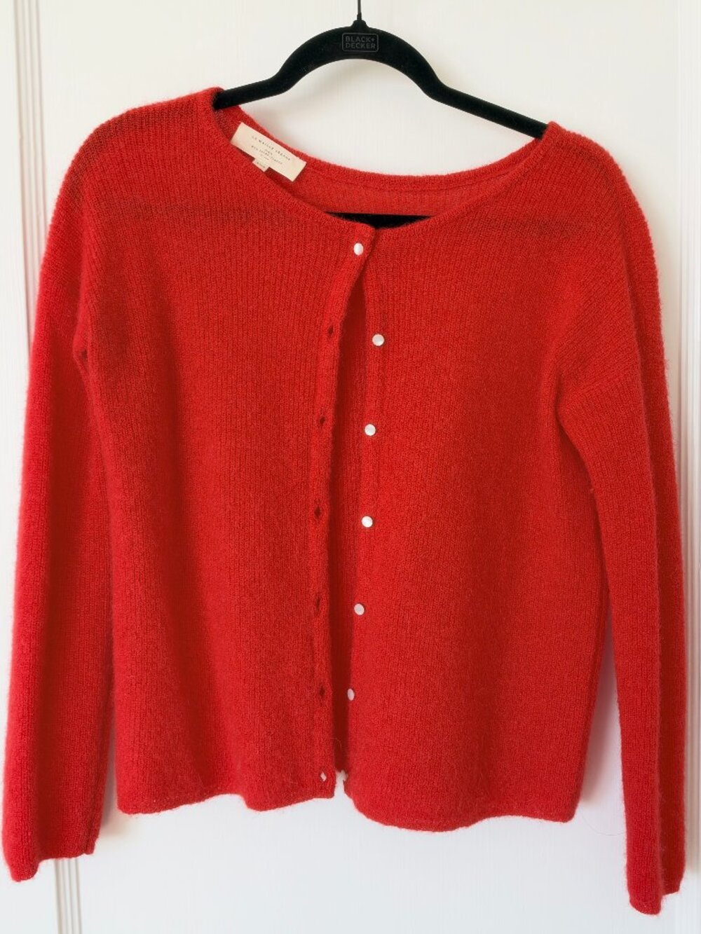 Sezane Gaspard Cardigan Red